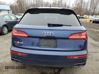 2020 Audi SQ5 Premium Plus with VIN WA1B4AFY2L2015103, listed as a Copart auction lot 85380174 with 63,002 mi miles and Salvage Title. Bid and sale history available at DreamBid. Image 6.