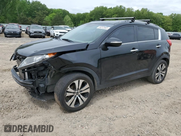 2011 Kia Sportage EX with VIN KNDPC3A2XB7108904, listed as a Copart auction lot 54012865 with 241,315 mi miles and Salvage title. Bid and sale history available at DreamBid. Image 1.