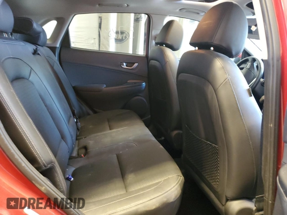 2020 Hyundai Kona Ultimate with VIN KM8K53A5XLU465531, listed as a Copart auction lot 64053502 with 57,291 mi miles. Bid and sale history available at carsss.com. Image 6.