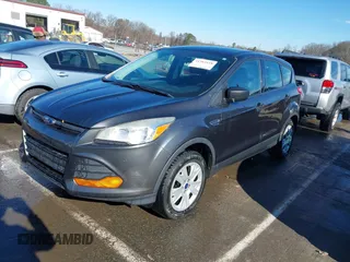 2016 Ford Escape S with VIN 1FMCU0F70GUC50181, listed as a IAAI auction lot 41565118 with 155,444 mi miles. Bid and sale history available at carsss.com. Image 2.
