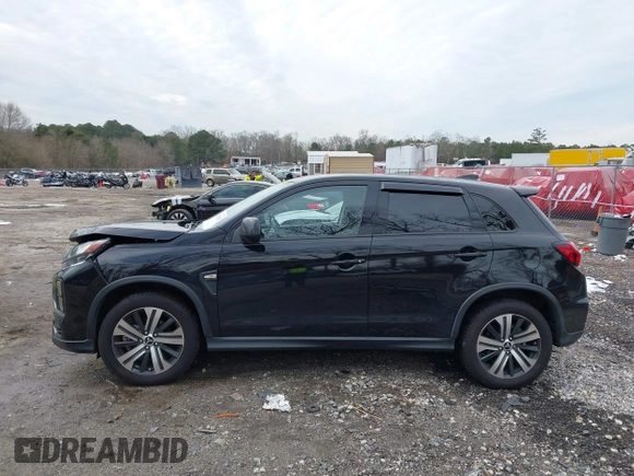 2020 Mitsubishi Outlander Sport ES 2.0 with VIN JA4AR3AU9LU004505, listed as a IAAI auction lot 41412103 with 69,606 mi miles. Bid and sale history available at carsss.com. Image 14.