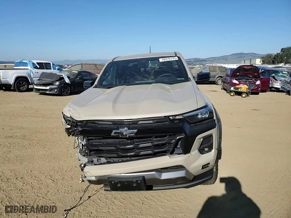 2023 Chevrolet Colorado 4WD Z71 with VIN 1GCPTDEK3P1245659, listed as a Copart auction lot 42876745 with 16,012 mi miles and Salvage Title. Bid and sale history available at carsss.com. Image 11.