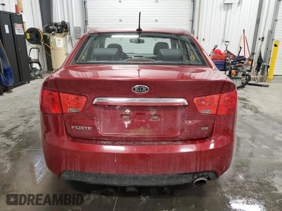 2012 Kia Forte SX with VIN KNAFW4A33C5534672, listed as a Copart auction lot 46029835 with 210,076 mi miles and Clean Title. Bid and sale history available at carsss.com. Image 6.