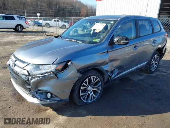 2016 Mitsubishi Outlander SE with VIN JA4AZ3A30GZ039451, listed as a IAAI auction lot 41839444 with 151,357 mi miles and . Bid and sale history available at DreamBid. Image 2.