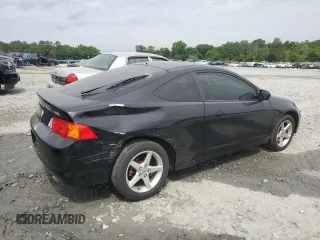 2002 Acura RSX Type S with VIN JH4DC53022C016749, listed as a Copart auction lot 53957485 with 166,533 mi miles and Salvage title. Bid and sale history available at DreamBid. Image 3.