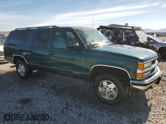 1995 Chevrolet Suburban with VIN 1GNFK16K6SJ398208, listed as a Copart auction lot 55222954 with 131,045 mi miles and Salvage Title. Bid and sale history available at carsss.com. Image 4.