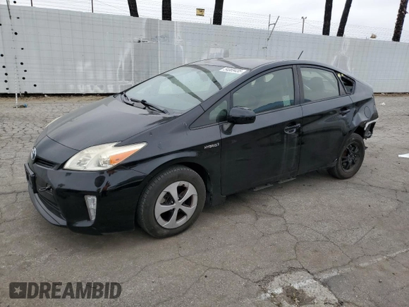 2015 Toyota Prius Four with VIN JTDKN3DU9F0458184, listed as a Copart auction lot 54069435 with 98,696 mi miles and Salvage Title. Bid and sale history available at carsss.com. Image 1.
