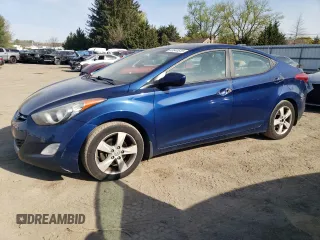 2013 Hyundai Elantra GLS z VIN KMHDH4AEXDU805980, wystawiony jako Copart lot #53541615 z przebiegiem 222 935 mil mil oraz Szkoda całkowita • Salvage title. Historia ofert i sprzedaży dostępna na DreamBid. Obrazek 1.