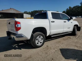 2020 Toyota Tundra 2WD SR5 with VIN 5TFEY5F17LX263254, listed as a Copart auction lot 73568964 with 57,348 mi miles and Salvage Title. Bid and sale history available at carsss.com. Image 3.