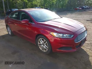 2014 Ford Fusion SE with VIN 1FA6P0HD0E5406115, listed as a IAAI auction lot 42137818 with 152,540 mi miles. Bid and sale history available at carsss.com. Image 1.