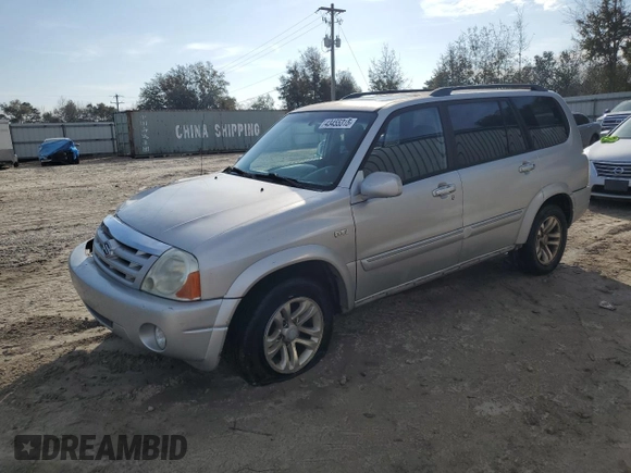 2004 Suzuki XL-7 LX with VIN JS3TY92V744104987, listed as a Copart auction lot 43455315 with 211,431 mi miles and Salvage Title. Bid and sale history available at carsss.com. Image 1.