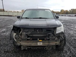 2016 Ford Utility Police Interceptor with VIN 1FM5K8ARXGGB07047, listed as a Copart auction lot 80293134 with 283,652 mi miles and Clean Title. Bid and sale history available at carsss.com. Image 5.