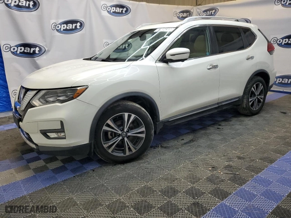 2017 Nissan Rogue SL with VIN 5N1AT2MT0HC847554, listed as a Copart auction lot 51694305 with 159,859 mi miles and Clean Title. Bid and sale history available at carsss.com. Image 1.