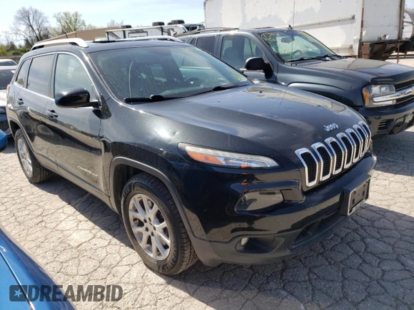 2015 Jeep Cherokee Latitude with VIN 1C4PJMCS6FW752940, listed as a Copart auction lot 49735044 with 80,172 mi miles and Salvage Title. Bid and sale history available at carsss.com. Image 4.
