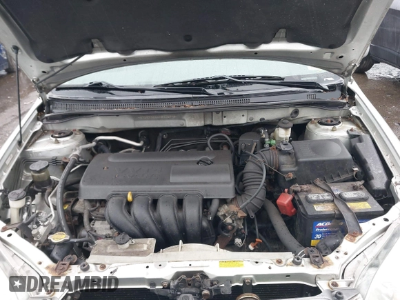 2004 Toyota Corolla CE with VIN JTDBR38E642035944, listed as a IAAI auction lot 42173263 with 119,302 mi miles. Bid and sale history available at carsss.com. Image 10.