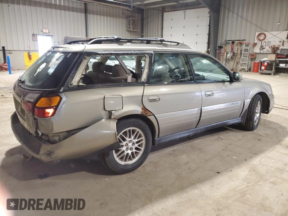 2004 Subaru Legacy Outback 35th Anniversary with VIN 4S3BH815447632779, listed as a Copart auction lot 47202415 with 129,453 mi miles and Salvage title. Bid and sale history available at DreamBid. Image 3.