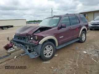 2006 Ford Explorer Eddie Bauer z VIN 1FMEU64E06UB57396, wystawiony jako Copart lot #58712495 z przebiegiem 115 746 mil mil oraz Szkoda całkowita • Salvage title. Historia ofert i sprzedaży dostępna na DreamBid. Obrazek 1.