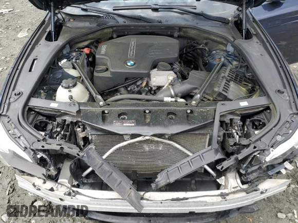 2014 BMW 5 Series 528i xDrive with VIN WBA5A7C55ED616499, listed as a Copart auction lot 51789385 with 136,122 mi miles and Salvage Title. Bid and sale history available at DreamBid. Image 13.