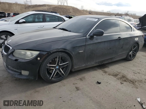2011 BMW 3 Series 328i with VIN WBAKE3C54BE441717, listed as a Copart auction lot 43655415 with 149,916 mi miles and Salvage Title. Bid and sale history available at carsss.com. Image 1.