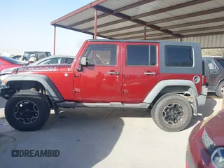 2008 Jeep Wrangler Unlimited Rubicon with VIN 1J4GA69168L573466, listed as a IAAI auction lot 41827091 with 180,026 mi miles and . Bid and sale history available at DreamBid. Image 14.