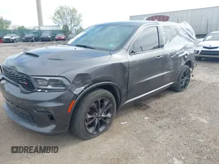 2021 Dodge Durango GT Plus with VIN 1C4RDJDG2MC865260, listed as a IAAI auction lot 42083313 with 37,652 mi miles. Bid and sale history available at carsss.com. Image 18.