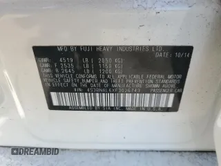 2015 Subaru Legacy Limited with VIN 4S3BNAL6XF3026743, listed as a Copart auction lot 46511805 with 125,508 mi miles and Salvage title. Bid and sale history available at DreamBid. Image 12.