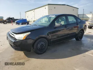 2008 Ford Focus S with VIN 1FAHP34NX8W244453, listed as a Copart auction lot 44554415 with 167,310 mi miles and Salvage Title. Bid and sale history available at carsss.com. Image 1.