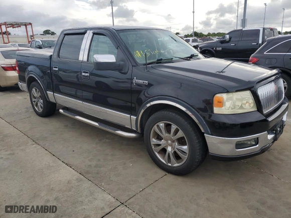 2006 Lincoln Mark LT with VIN 5LTPW18566FJ10136, listed as a Copart auction lot 75041864 with 134,298 mi miles and Salvage Title. Bid and sale history available at carsss.com. Image 4.