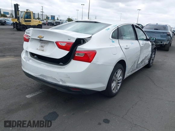 2018 Chevrolet Malibu LT with VIN 1G1ZD5ST8JF186636, listed as a IAAI auction lot 41542781 with 119,368 mi miles and . Bid and sale history available at DreamBid. Image 4.