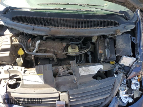 2006 Dodge Grand Caravan SE with VIN 1D4GP24R36B659043, listed as a Copart auction lot 53648425 with 169,520 mi miles and Salvage Title. Bid and sale history available at DreamBid. Image 12.