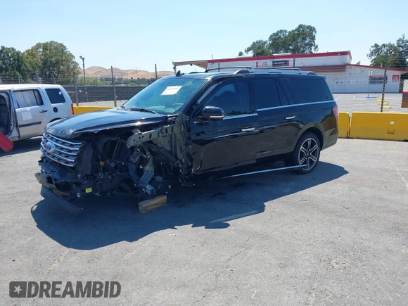 2020 Ford Expedition Max Limited z VIN 1FMJK2AT9LEA29079, wystawiony jako IAAI lot #40346604 z przebiegiem 36 462 mil mil oraz . Historia ofert i sprzedaży dostępna na DreamBid. Obrazek 2.