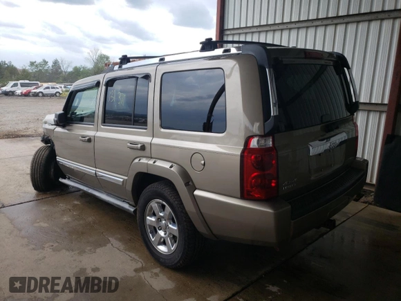 2006 Jeep Commander Limited with VIN 1J8HG58N26C105974, listed as a Copart auction lot 80878144 with 131,371 mi miles and Salvage title. Bid and sale history available at DreamBid. Image 3.