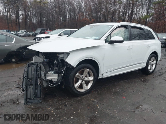 2023 Audi Q7 Premium with VIN WA1ACBF72PD009565, listed as a IAAI auction lot 41022701 with 20,558 mi miles and . Bid and sale history available at DreamBid. Image 2.