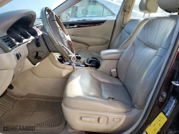 2004 Lexus ES 330 with VIN JTHBA30G145019863, listed as a Copart auction lot 57551584 with NaN miles and Clean Title. Bid and sale history available at carsss.com. Image 7.