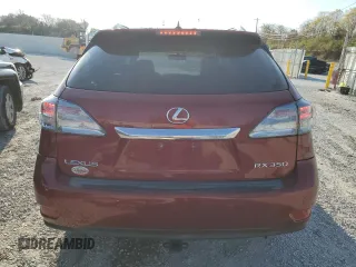 2010 Lexus RX 350 with VIN 2T2BK1BA0AC041889, listed as a Copart auction lot 78606444 with 155,245 mi miles and Salvage title. Bid and sale history available at DreamBid. Image 6.