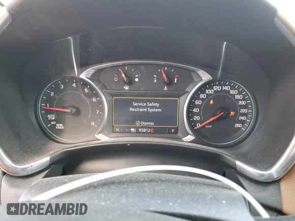 2021 Chevrolet Equinox Premier z VIN 2GNAXXEV6M6137669, wystawiony jako Copart lot #53437745 z przebiegiem 93 812 mil mil oraz Szkoda całkowita • Salvage title. Historia ofert i sprzedaży dostępna na DreamBid. Obrazek 9.