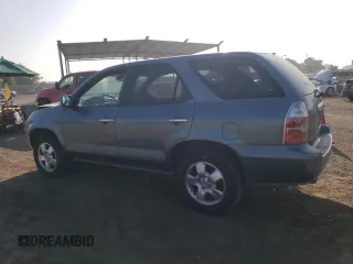 2005 Acura MDX with VIN 2HNYD18285H549901, listed as a Copart auction lot 75368154 with 163,866 mi miles and Salvage Title. Bid and sale history available at carsss.com. Image 2.