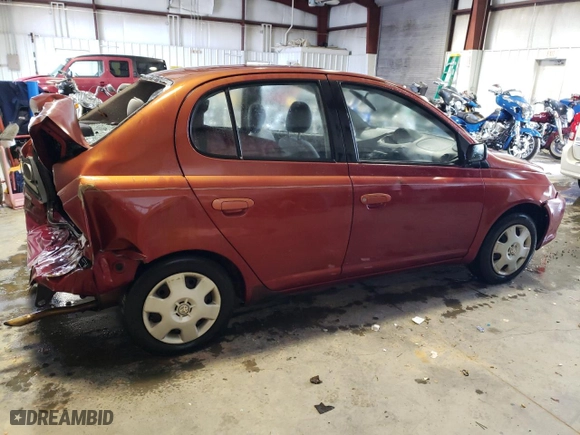 2003 Toyota ECHO with VIN JTDBT123130298916, listed as a Copart auction lot 72888564 with 112,276 mi miles and Salvage Title. Bid and sale history available at carsss.com. Image 3.