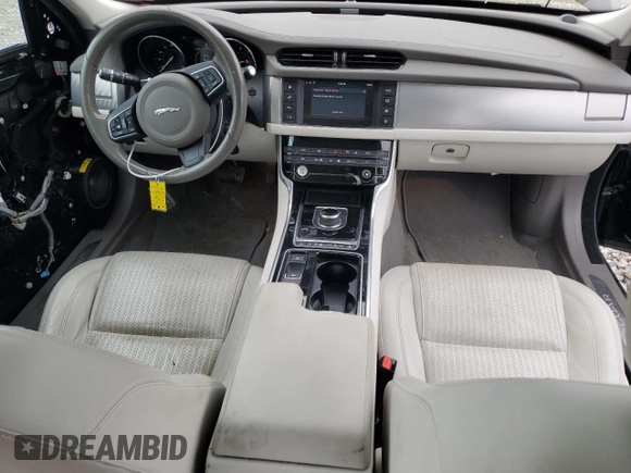 2017 Jaguar XF 35t Prestige with VIN SAJBE4BV2HCY37158, listed as a Copart auction lot 41450445 with 94,800 mi miles and Salvage Title. Bid and sale history available at carsss.com. Image 8.