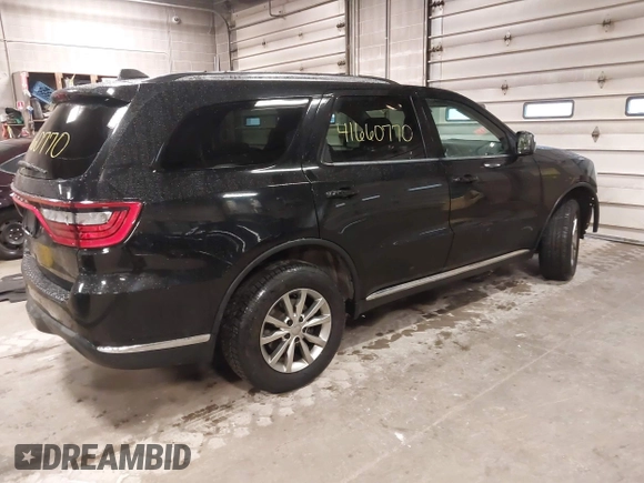 2017 Dodge Durango SXT with VIN 1C4RDJAG8HC937461, listed as a IAAI auction lot 41660770 with 72,026 mi miles and . Bid and sale history available at DreamBid. Image 4.