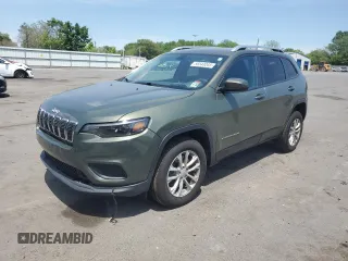 2020 Jeep Cherokee Latitude with VIN 1C4PJMCB3LD651555, listed as a Copart auction lot 56543045 with 110,966 mi miles and Salvage title. Bid and sale history available at DreamBid. Image 1.