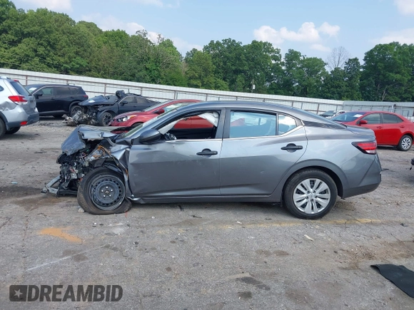 2024 Nissan Sentra S with VIN 3N1AB8BV7RY288014, listed as a IAAI auction lot 42368912 with 55,773 mi miles and . Bid and sale history available at DreamBid. Image 14.