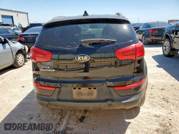 2014 Kia Sportage LX with VIN KNDPB3ACXE7549948, listed as a Copart auction lot 53990595 with 305,300 mi miles and Clean Title. Bid and sale history available at carsss.com. Image 6.