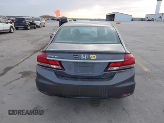 2015 Honda Civic Sedan LX with VIN 19XFB2F59FE258410, listed as a IAAI auction lot 41846497 with 204,917 mi miles. Bid and sale history available at carsss.com. Image 16.