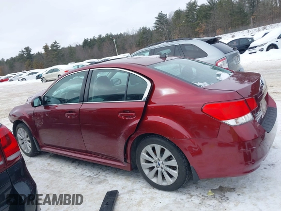 2012 Subaru Legacy Limited with VIN 4S3BMBK60C3011450, listed as a IAAI auction lot 41623649 with 125,341 mi miles and . Bid and sale history available at DreamBid. Image 15.