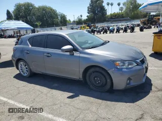 2012 Lexus CT 200h z VIN JTHKD5BH2C2115820, wystawiony jako Copart lot #54248125 z przebiegiem 246 440 mil mil oraz Szkoda całkowita • Salvage title. Historia ofert i sprzedaży dostępna na DreamBid. Obrazek 4.