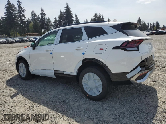 2025 Kia Sportage SX-Prestige with VIN KNDPXCDG5S7228122, listed as a Copart auction lot 54553875 with 20 mi miles and Salvage title. Bid and sale history available at DreamBid. Image 2.