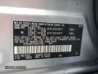 2023 Toyota RAV4 LE z VIN 2T3H1RFV1PC221587, wystawiony jako Copart lot #54106715 z przebiegiem 24 938 mil mil oraz Szkoda całkowita • Salvage title. Historia ofert i sprzedaży dostępna na DreamBid. Obrazek 13.