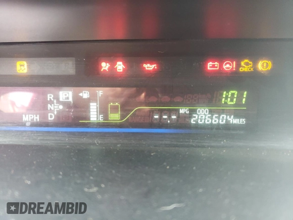 2012 Toyota Prius Two with VIN JTDZN3EU8C3085940, listed as a Copart auction lot 54402494 with 206,604 mi miles and Salvage Title. Bid and sale history available at DreamBid. Image 18.