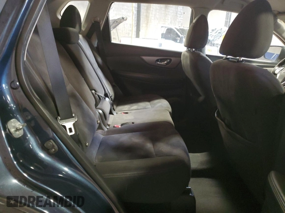 2015 Nissan Rogue SV with VIN KNMAT2MV3FP586481, listed as a Copart auction lot 53128015 with 124,834 mi miles and Salvage Title. Bid and sale history available at carsss.com. Image 11.